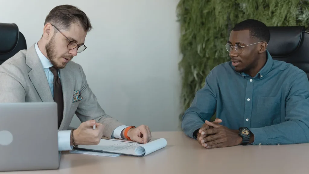 debt collection business meeting